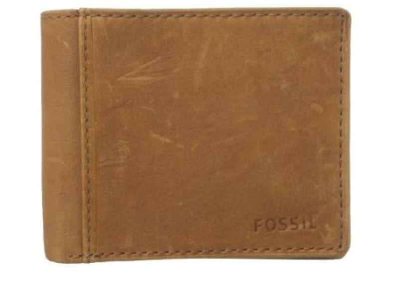 Fossil Men's Ingram Traveler Wallet - Cognac